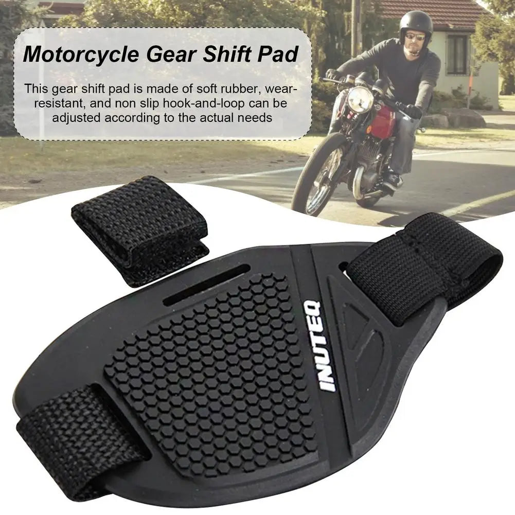 Motorcycle gear shift pedal boot protector