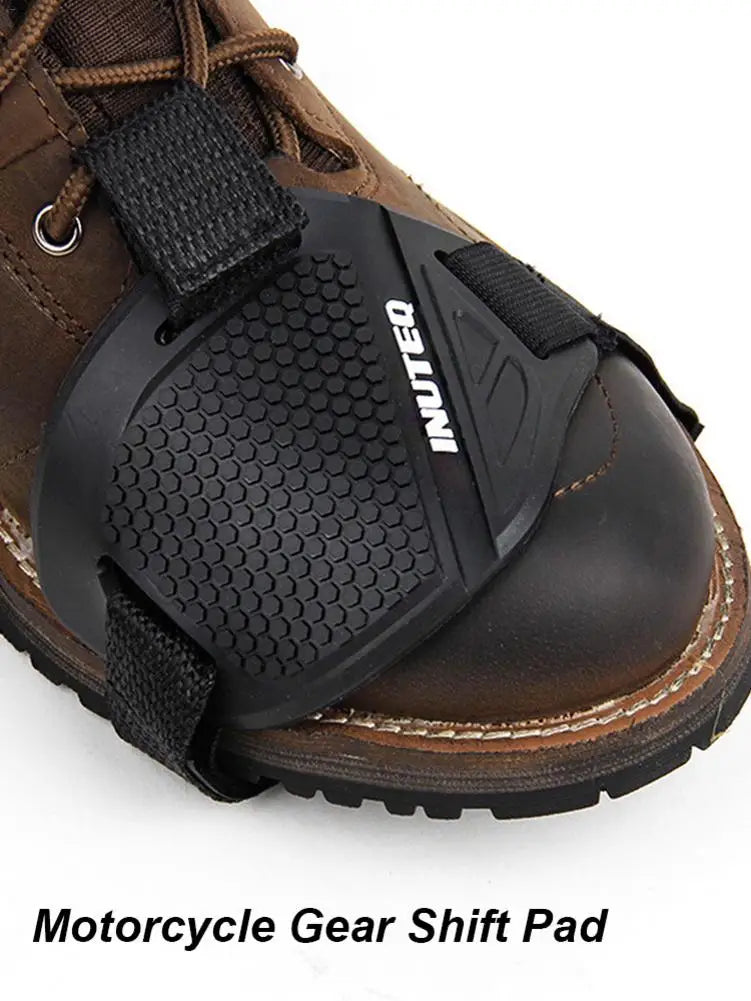 Motorcycle gear shift pedal boot protector