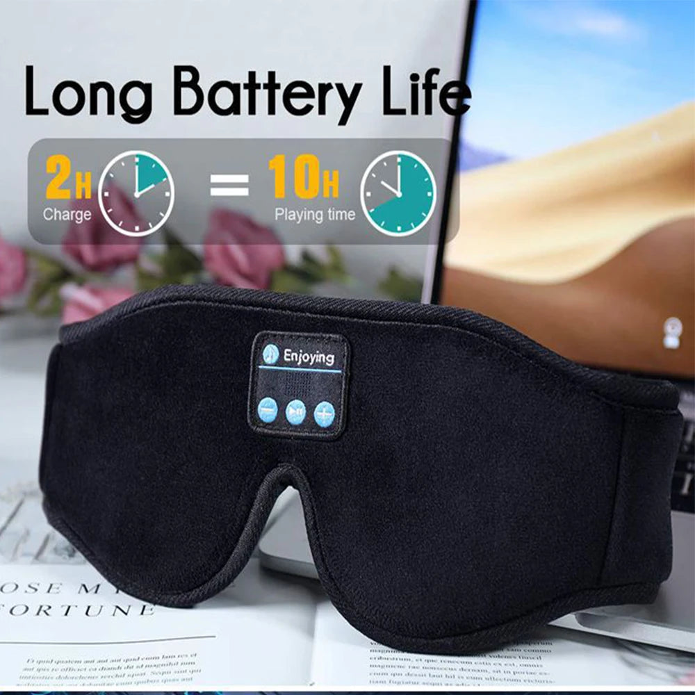 Sleep mask, 3D Bluetooth headphones