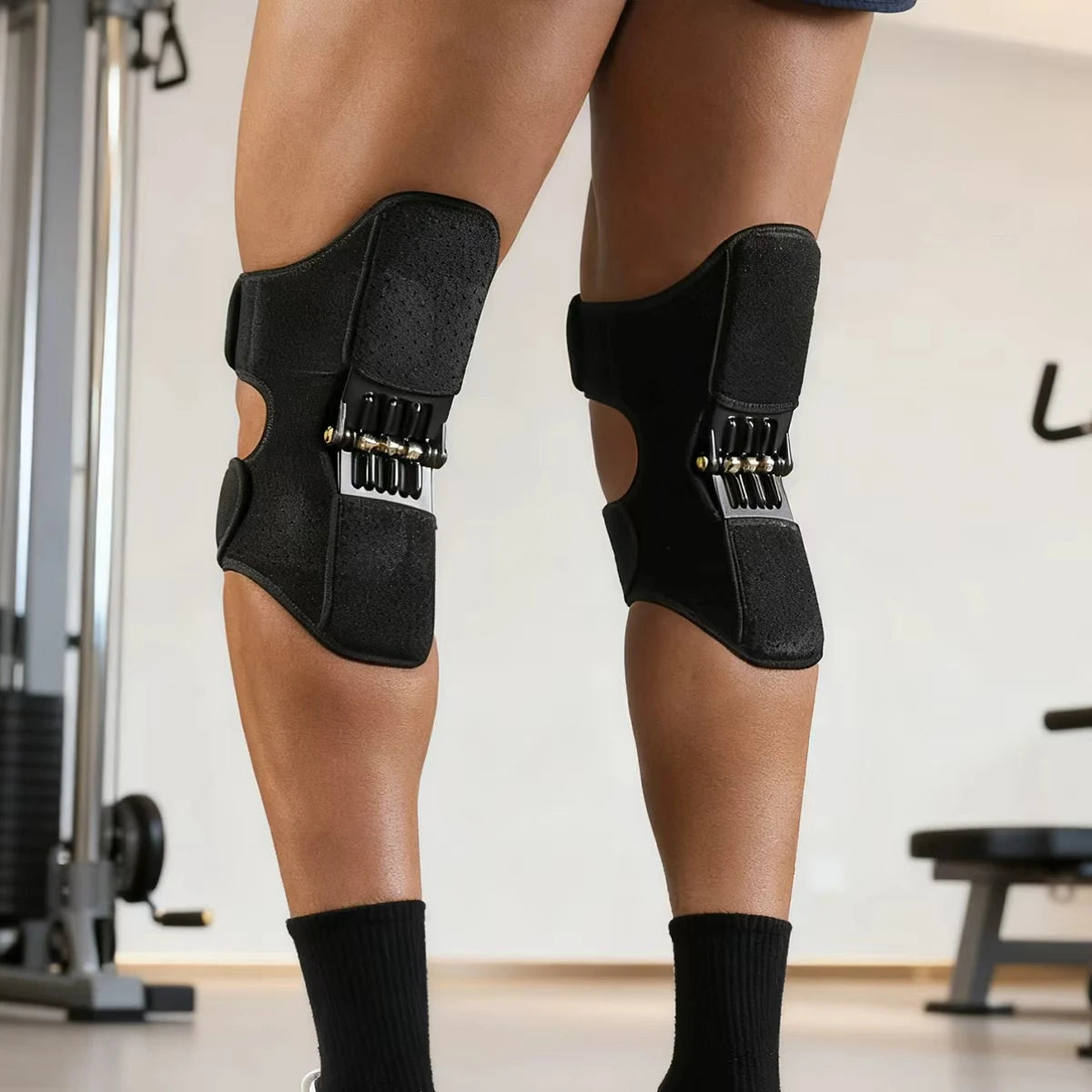 Adjustable knee braces