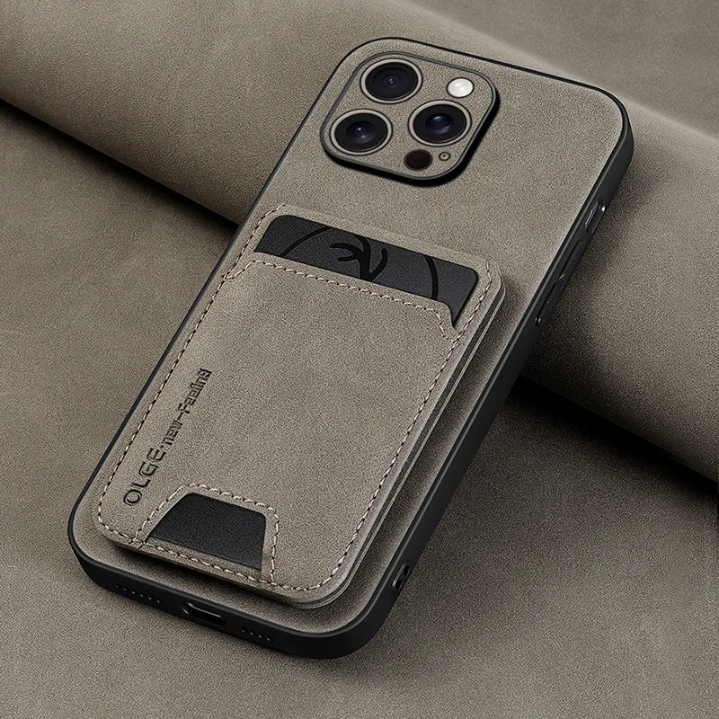 Luxury leather phone case