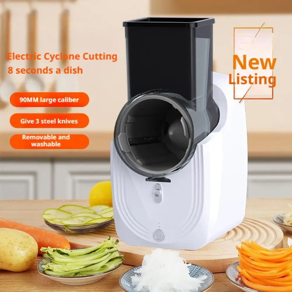 Multifunctional electric vegetable grater