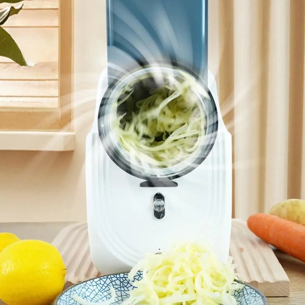 Multifunctional electric vegetable grater
