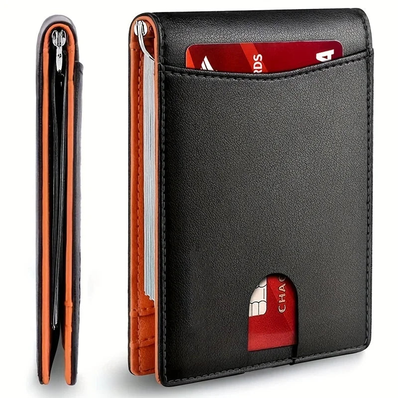 Smart leather wallet