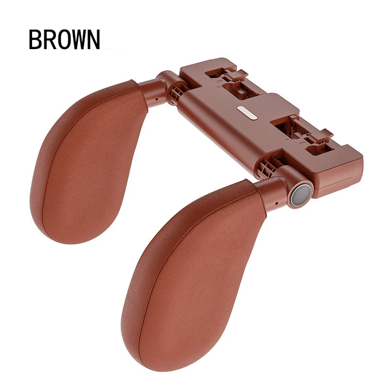 Adjustable car headrest cushion