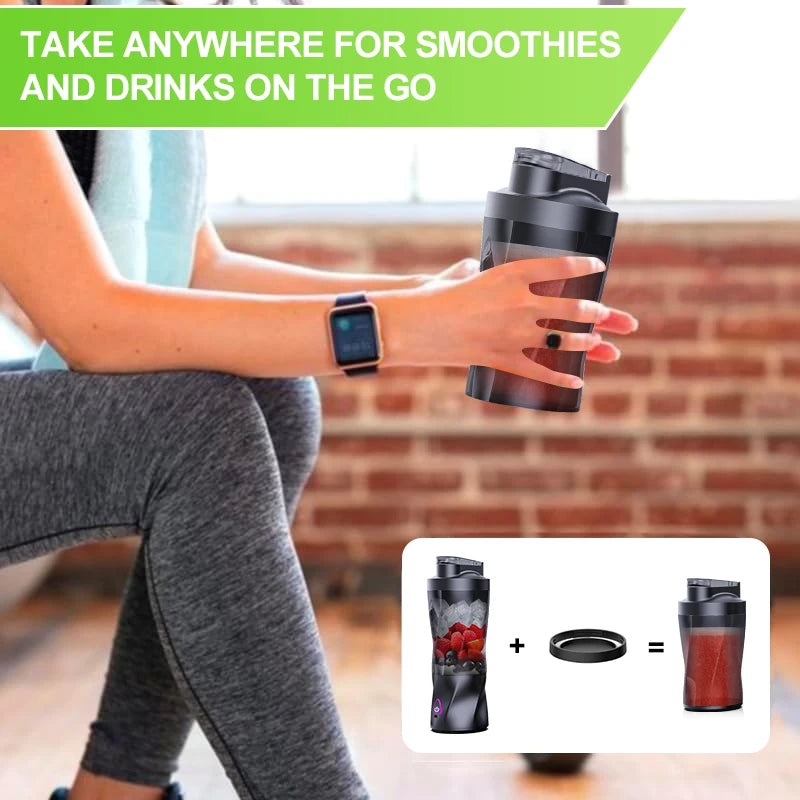 Portable electric juicer