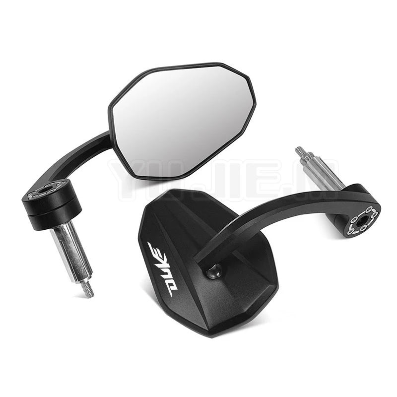 Motorcycle handlebar rearview mirror