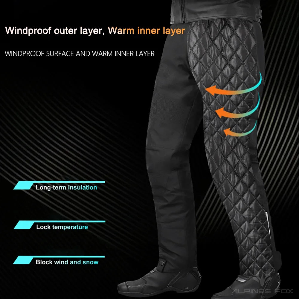 Winter Motorbike Trousers Men's Motorcycle