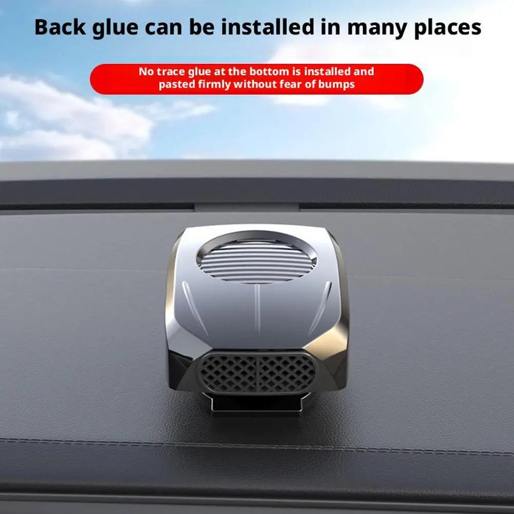 Powerful car windshield de-icer