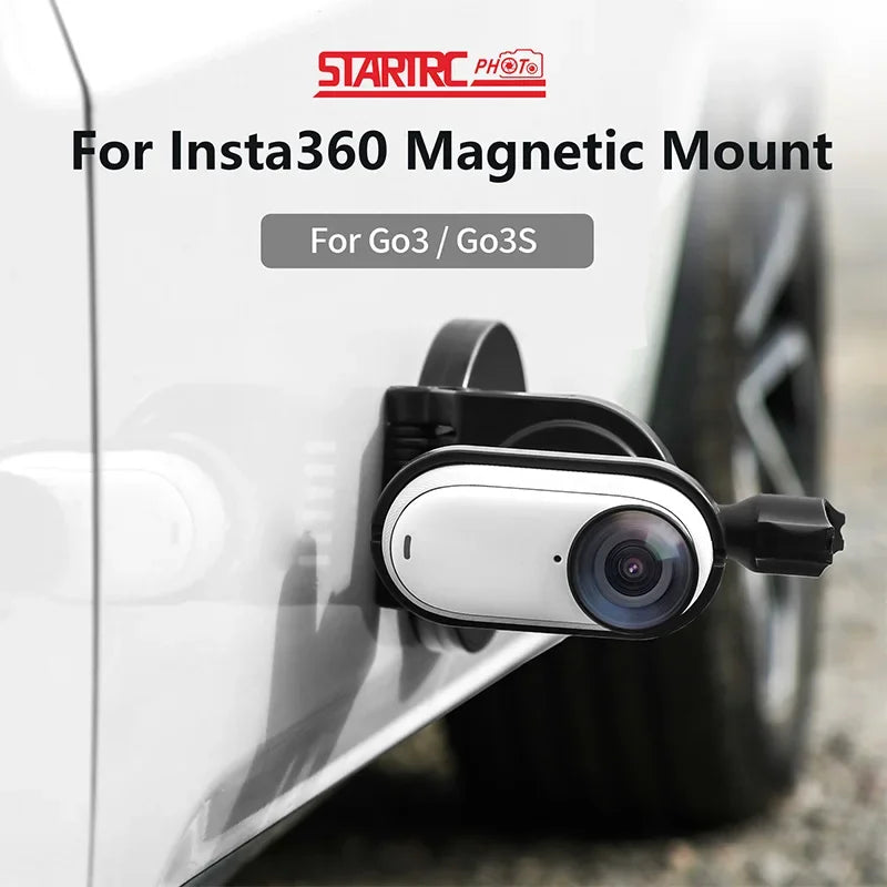Magnetic mounting bracket for Insta360 Go3/Go 3S camera