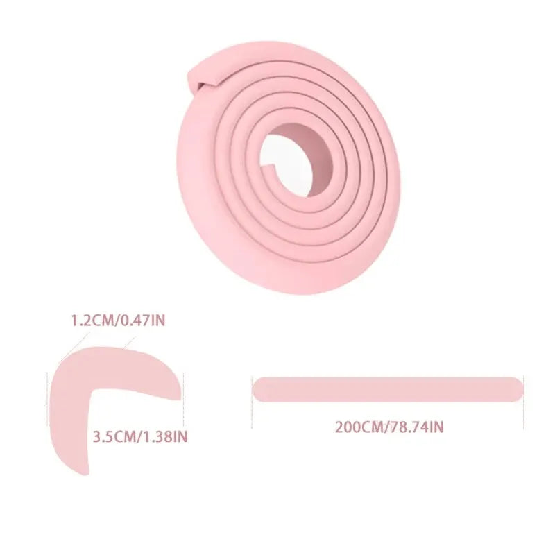 Table Corner Safety Bumper Strips Baby Protection