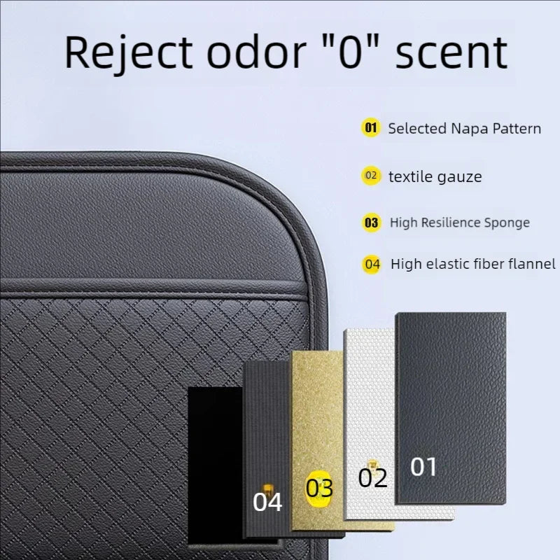 Multifunctional organizer for the back of the car seat