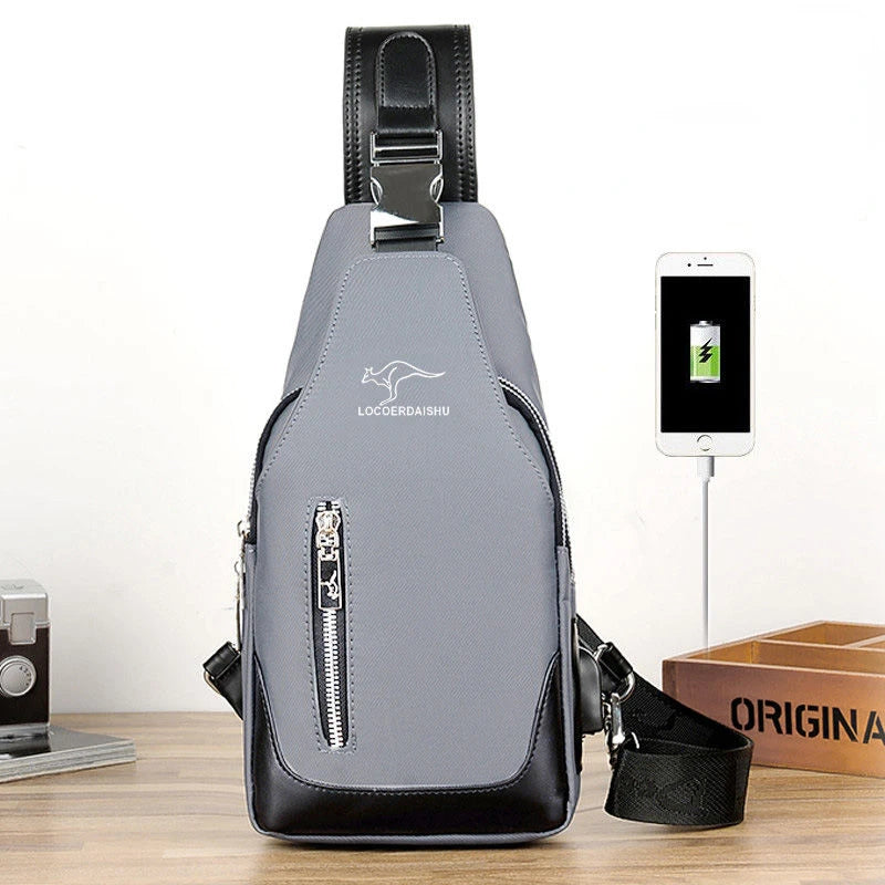 New Korean-style men's chest bag