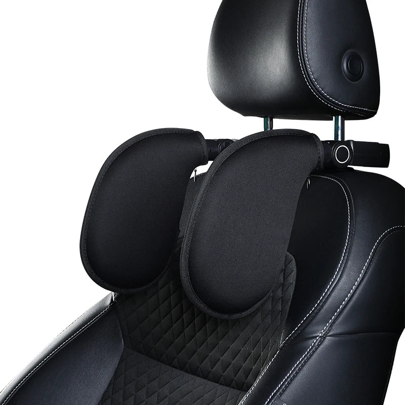 Adjustable car headrest cushion