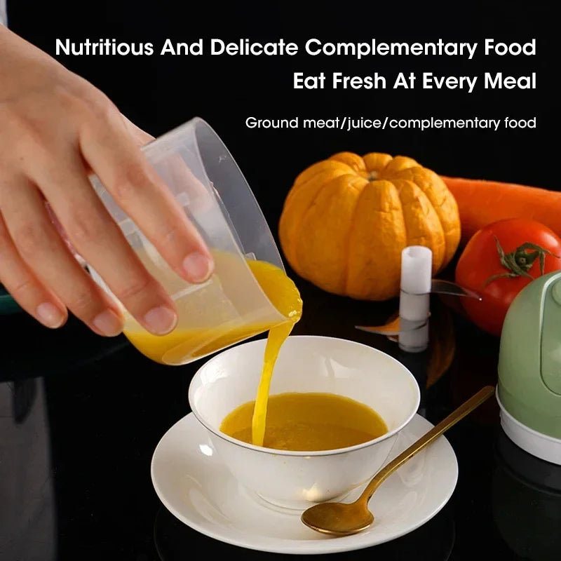 Meat and vegetable grinder for kitchen appliances