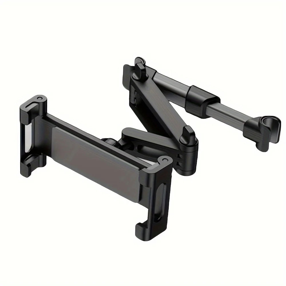 Tablet holder in the back seat of the car