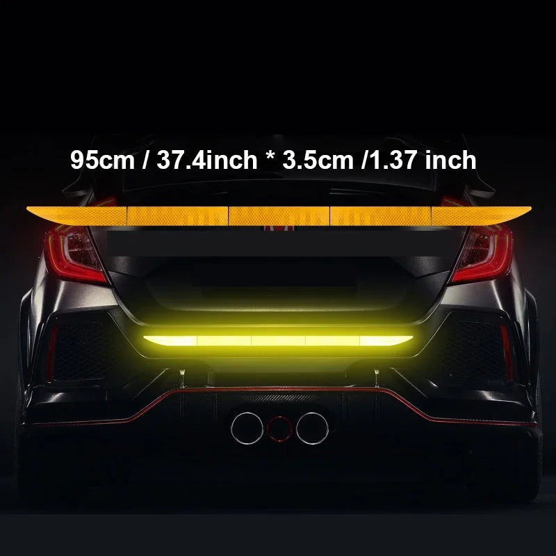 reflective safety warning tape