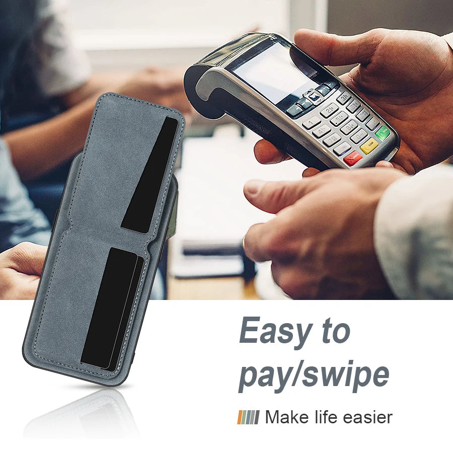 Luxury leather phone case