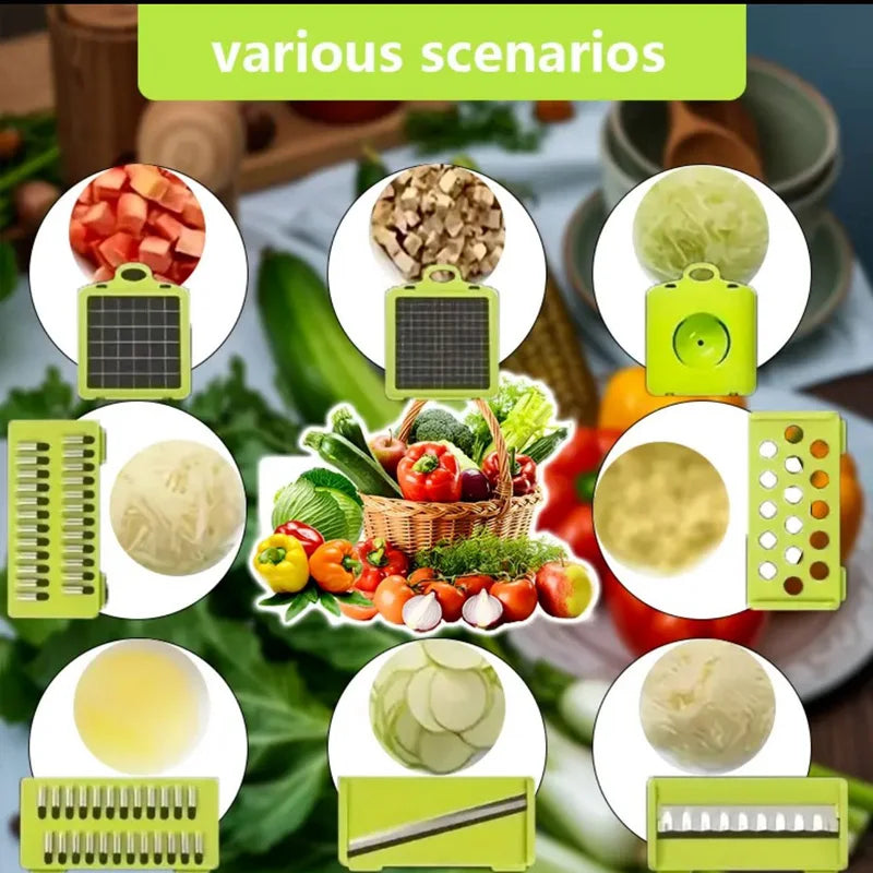 16-piece vegetable chopper
