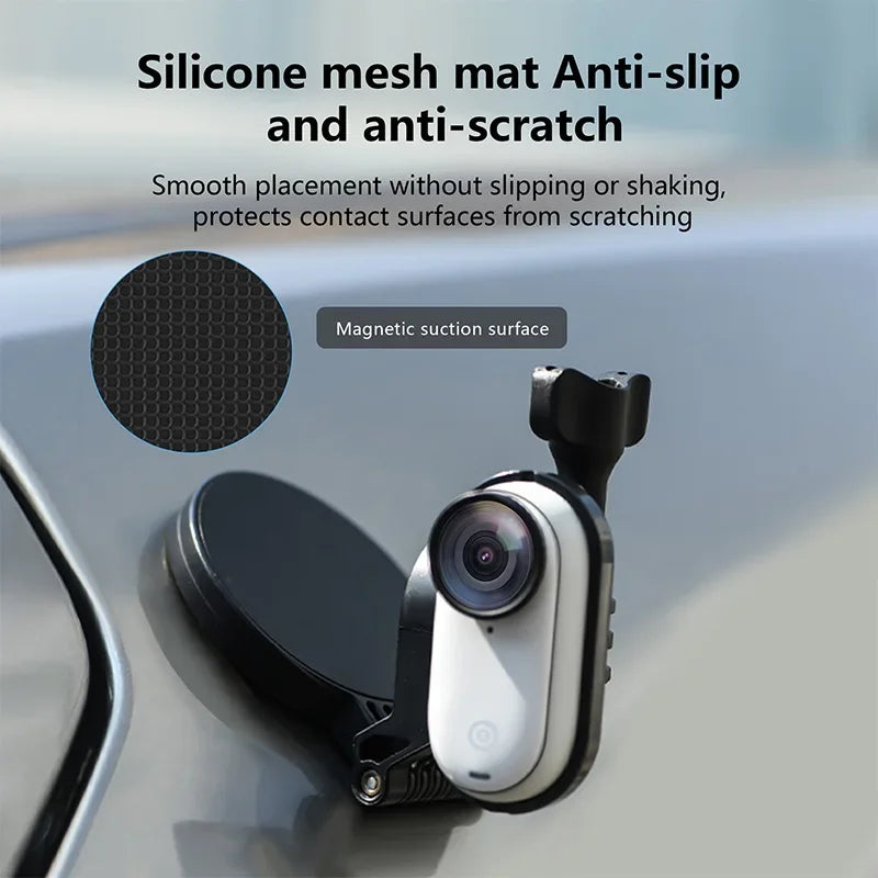 Magnetic mounting bracket for Insta360 Go3/Go 3S camera