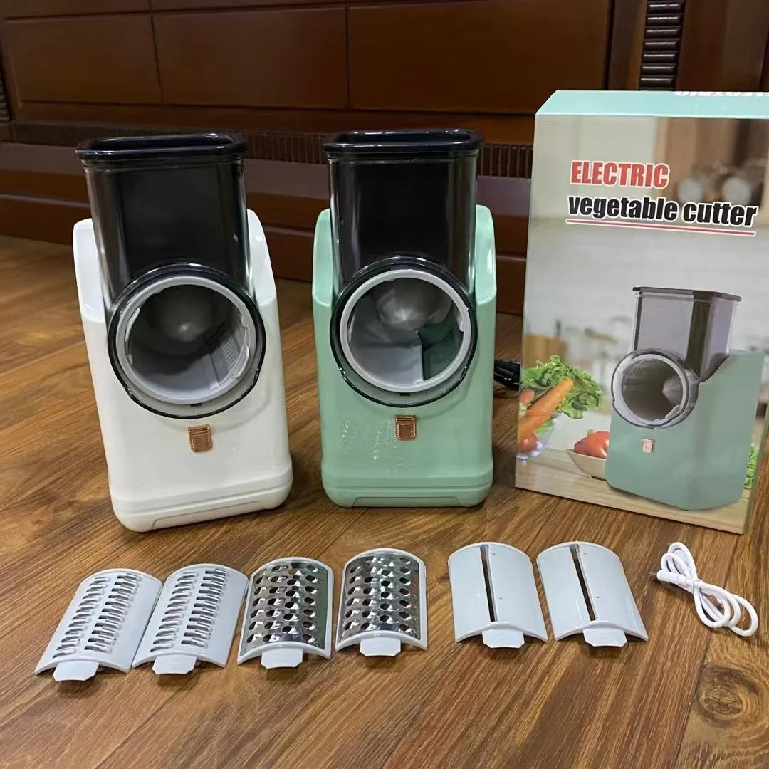 Multifunctional electric vegetable grater