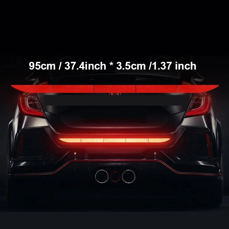 reflective safety warning tape