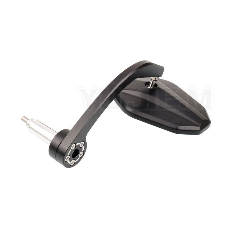 Motorcycle handlebar rearview mirror