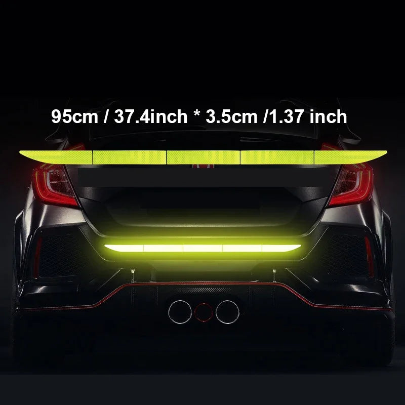 reflective safety warning tape