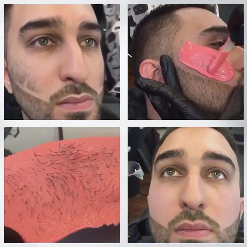 Wax heating device for hair removal