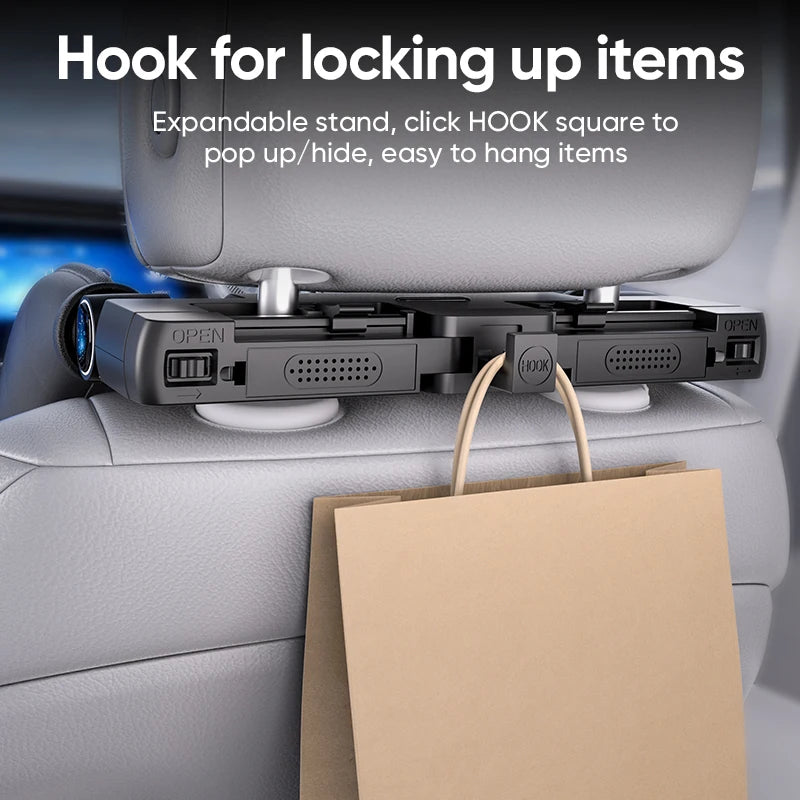 Adjustable car headrest cushion