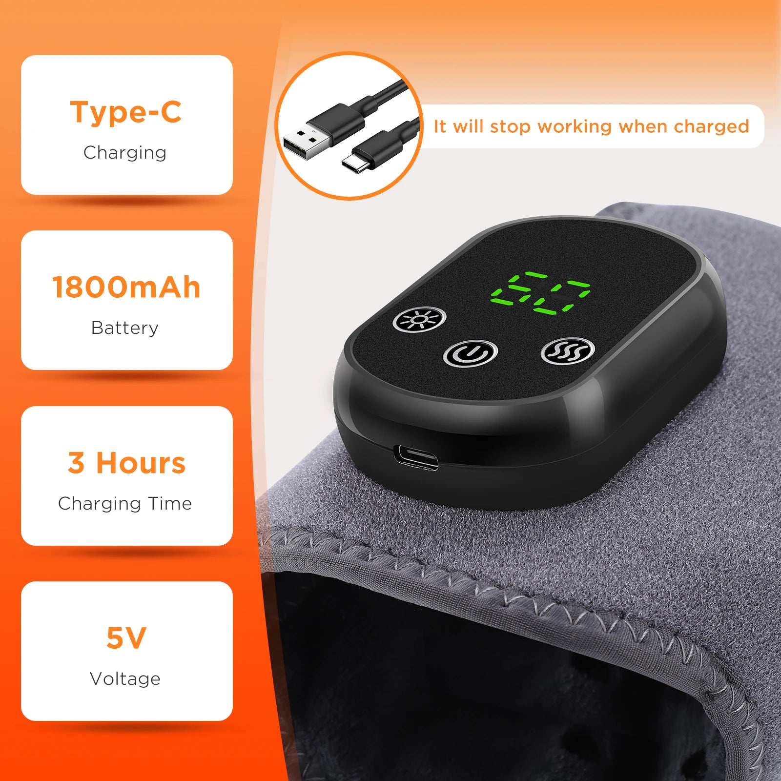 Electric foot and hand massager