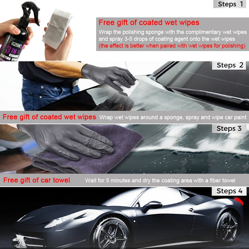 Nano ceramic coating for cars