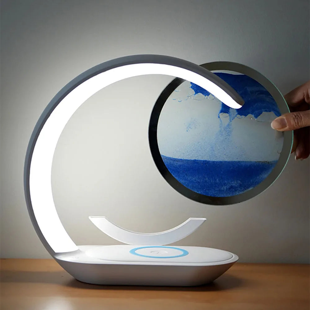 Quicksand table lamp