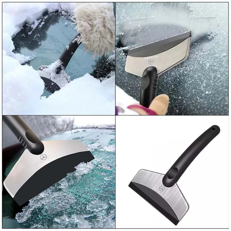 Car cleaning shovel, glass ice scraper