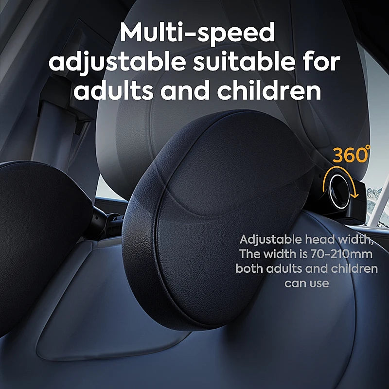 Adjustable car headrest cushion