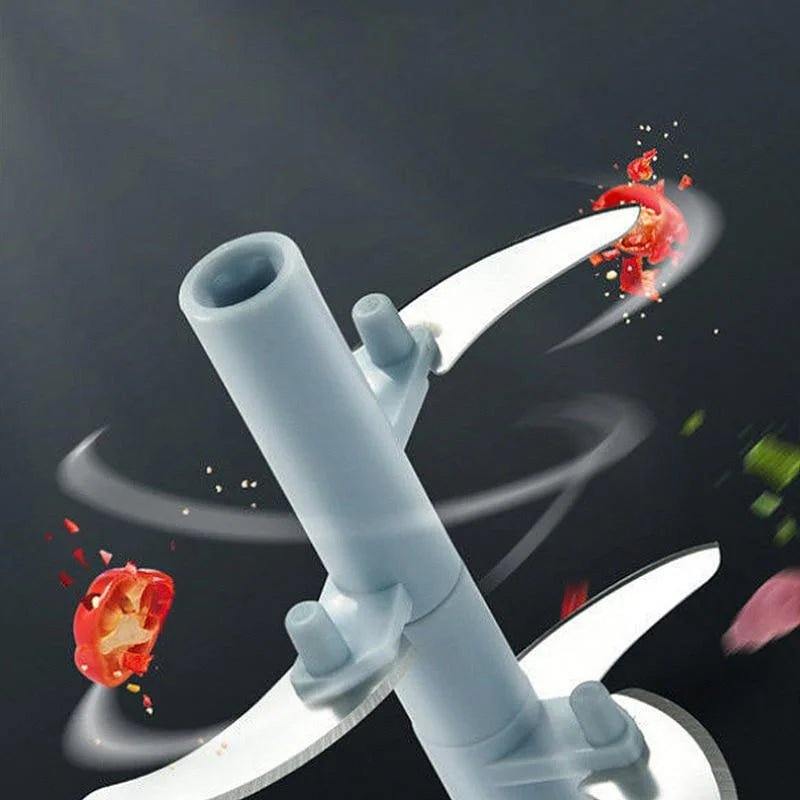 Manual meat and vegetable grinder