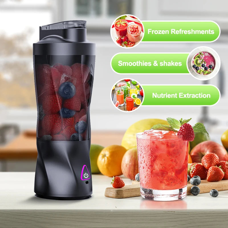 Portable electric juicer