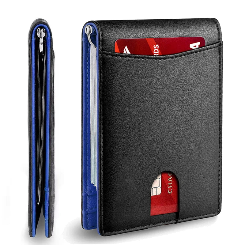 Smart leather wallet