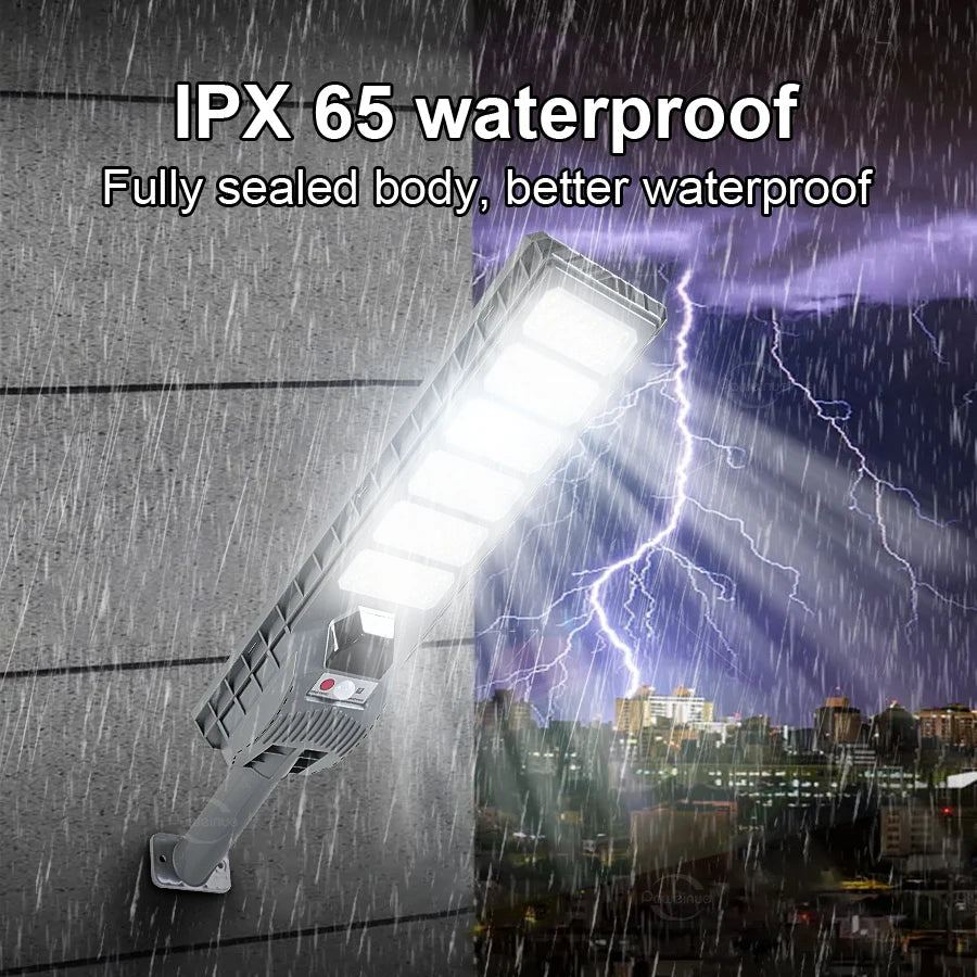 Outdoor solar lights with motion sensor